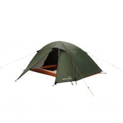 Easy Camp Rondane 2 ist ein freistehendes Kuppelzelt mit doppeltem Eingang und guter Höhe