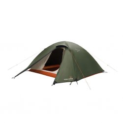 Easy Camp Rondane 3 ist ein freistehendes Kuppelzelt mit doppeltem Eingang und guter Höhe