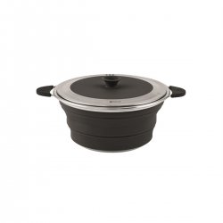 Hopfällbar gryta på 2,5 L med lock.