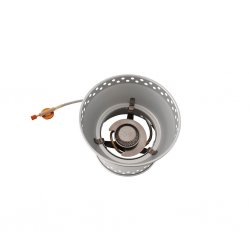 Sturmküche mit Gasbrenner