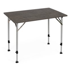 Vatten, värme och UV-ljus tåligt campingbord. Dometic Zero Concrete Medium.