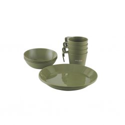 Easy Camp Moss 4 Geschirrset, 12 Teile