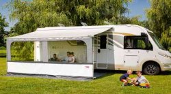 Frontstycke med fönster till din Fiamma markis.