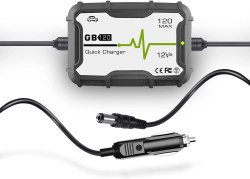 12V kabel för att ladda din Hyundai HPS Power Station batteripack.