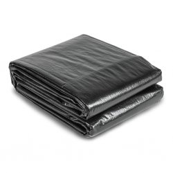 Die Zeltunterlage isoliert gegen Bodenkälte und hilft, das Zelt sauber zu halten und den Verschleiß zu reduzieren.