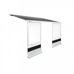 Frontsektion med fönster till din Thule markis.