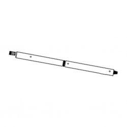 Överliggare med spår för sidovägg 2,5 m för Thule markiser.