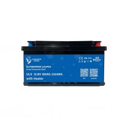 180 -Ah-Lithiumbatterie für Wohnwagen und Wohnmobile mit integriertem Heizsystem und Bluetooth-Verbindung. Kann parallel geschal