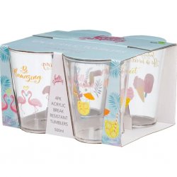 Schöne Trinkgläser im 4er-Pack von Flamefield