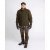 Pinewood Harrie Gepolsterte Fleecejacke Herren Grün/Wildlederbraun