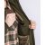Pinewood Harrie Gepolsterte Fleecejacke Herren Grün/Wildlederbraun