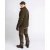 Pinewood Harrie Gepolsterte Fleecejacke Herren Grün/Wildlederbraun