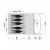 Grundriss Outwell Monterey 5 Air Familienzelt.