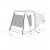 Abmessungen des Outwell Dunecrest L