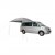 Schiebedach von 2,5 x 2,5 Metern für Wohnmobile, Campervans und Autos.