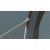 Aluminiumstänger, kraftig duk och tältlinor ger bra stabilitet på tältet.