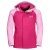 Jack Wolfskin Tucan Pink Peony skaljacka för barn. Passar för lek, vandring och camping.