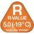 R-värde: 5.0 ( -19 °C)