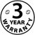 3 Jahre Garantie