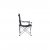 Der Spruce Arm Chair Ink Black ist ein robuster und klappbarer Stuhl, perfekt für Camping