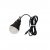 USB-/Netzbetriebene Zeltlampe mit Dimmer, zur Befestigung an Wand oder Decke.