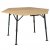 DEFA Hexagon Bambus 120 x 70 cm Campingtisch