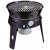 Der Grill hat eine Grillplatte.
