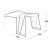 Abmessungen des Outwell Fastlane 300 Front Canopy