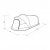 Abmessungen des Outwell Nexion 2 Ocean Campingzeltes.