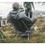 Packfreundlicher Stuhl mit extra breiter Sitzfläche für Camping und Outdoor-Aktivitäten.