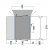 Grundriss Outwell Talladega Air Drive-Away-Vorzelt.