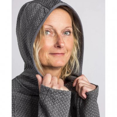 Pinewood Everyday Reise-Hoodie Damen - Graumeliert
