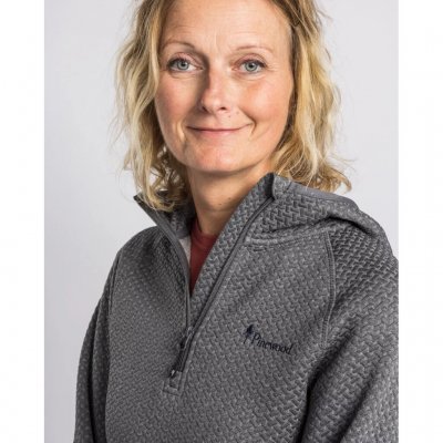 Pinewood Everyday Reise-Hoodie Damen - Graumeliert