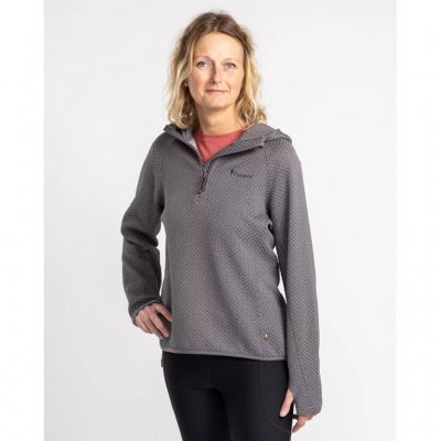 Pinewood Everyday Reise-Hoodie Damen - Graumeliert