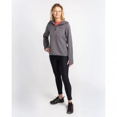 Pinewood Everyday Reise-Hoodie Damen - Graumeliert