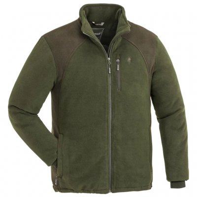 Pinewood Harrie Gepolsterte Fleecejacke Herren Grün/Wildlederbraun