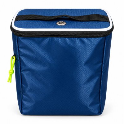 Kühltasche von 5 Litern mit herausnehmbarem Kühlfach. Hält Lebensmittel mit Kühlklemme 7 Stunden lang kalt.