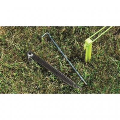 Färgmarkerade markpinnar för enklare montering.