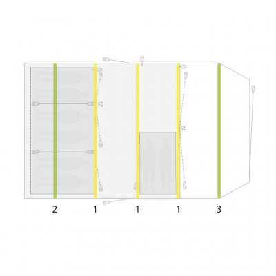 Outwell Queensdale 8PA Familienzelt