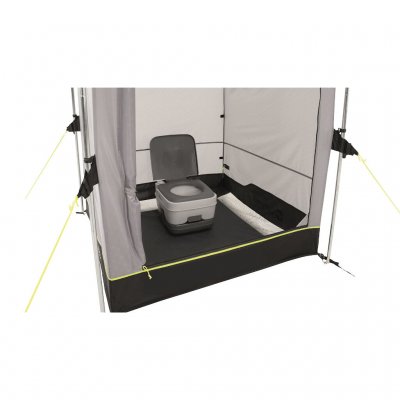 Geräumiges Toilettenzelt