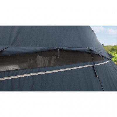 Outwell Crossflow Ventilation ger mycket bra ventilationsmöjligheter.