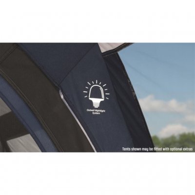 ONS logotyp på tältet Outwell Hayward Lake 6ATC.