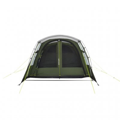 Outwell Greenwood 4 med dörrarna stängda försedda med quick & quiet magnetremsor