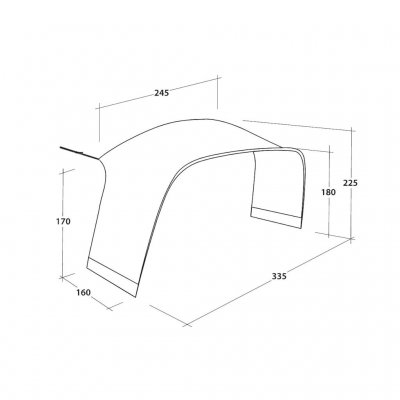 Outwell Universal Connector Air Shelter