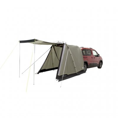 Komplett mit Stangen, um die Carport-Tür als Schiebedach zu nutzen.