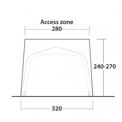 Outwell Parkville 200SA Tall Connection - Schnäppchen