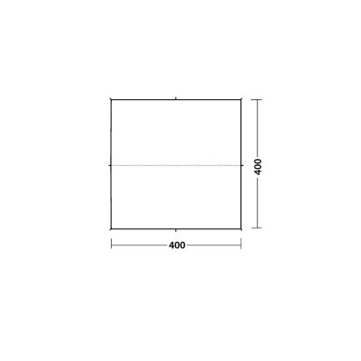Mått storlek Easy Camp Tarp 4 x 4 m