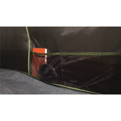 Förvaringsfickor i sovkabinen på Easy Camp Palmdale 300.