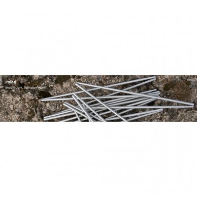 Leichte und robuste Stangen aus 7001-Aluminium, konzipiert für einfache Montage und hohe Stabilität