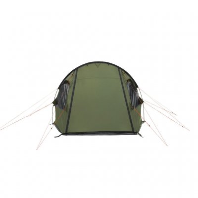 Easy Camp Hidra 4 – geradeaus gesehen, wo Sie die große Tür sehen können.